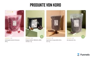 Koro Produkte